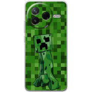 Чохол BoxFace Poco F7 Pro Minecraft Creeper