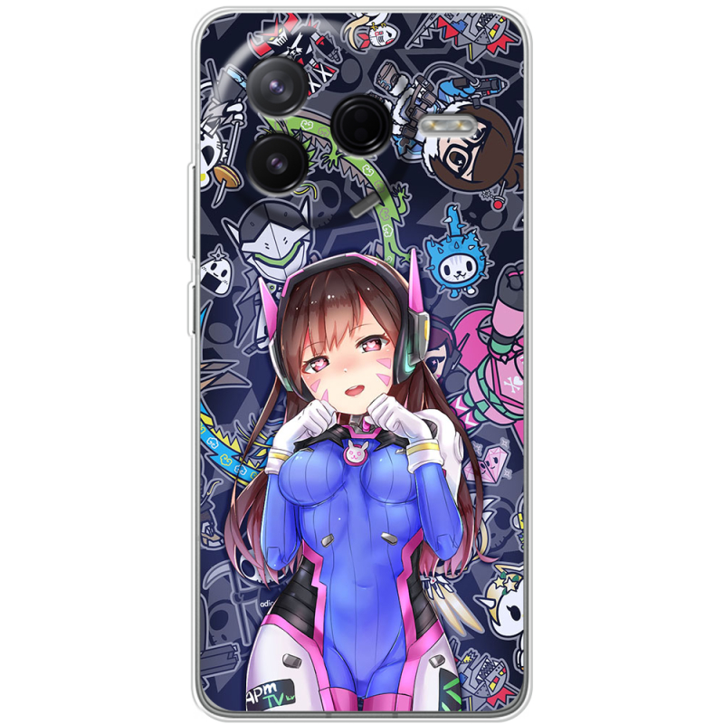 Чохол BoxFace Poco F7 Pro Overwatch D.VA