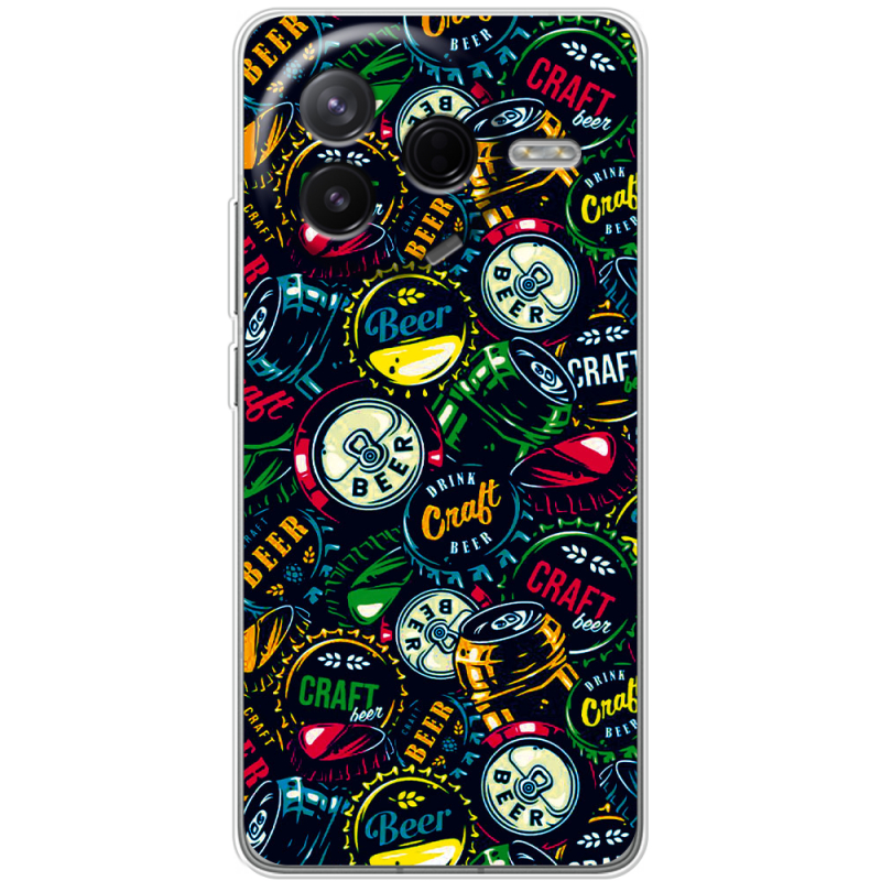 Чохол BoxFace Poco F7 Pro Bottle Caps