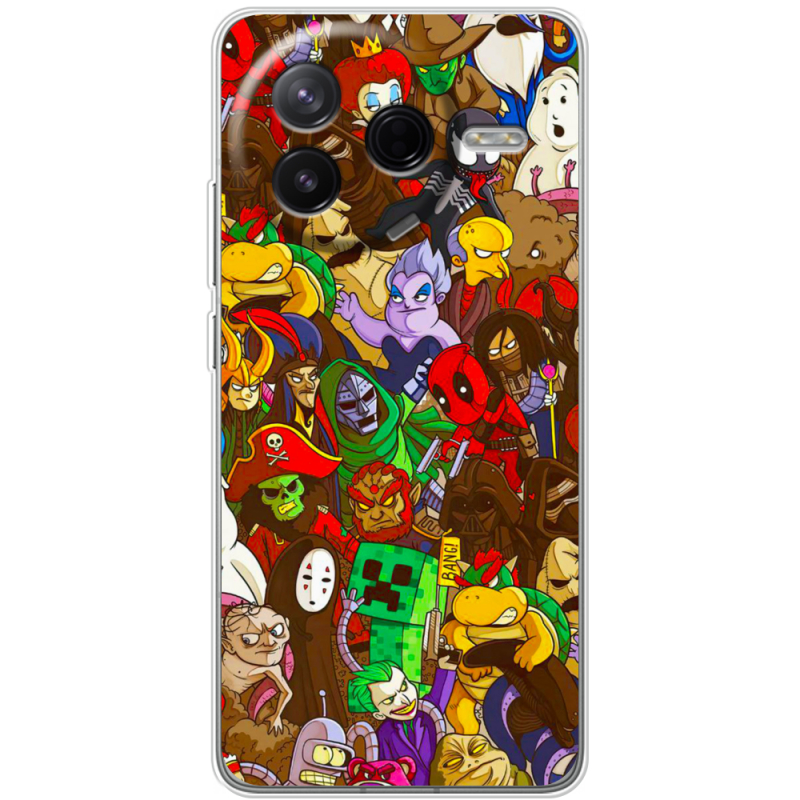 Чохол BoxFace Poco F7 Pro Злодеи