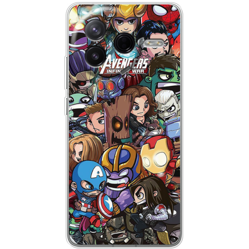Чохол BoxFace Poco F7 Pro Avengers Infinity War
