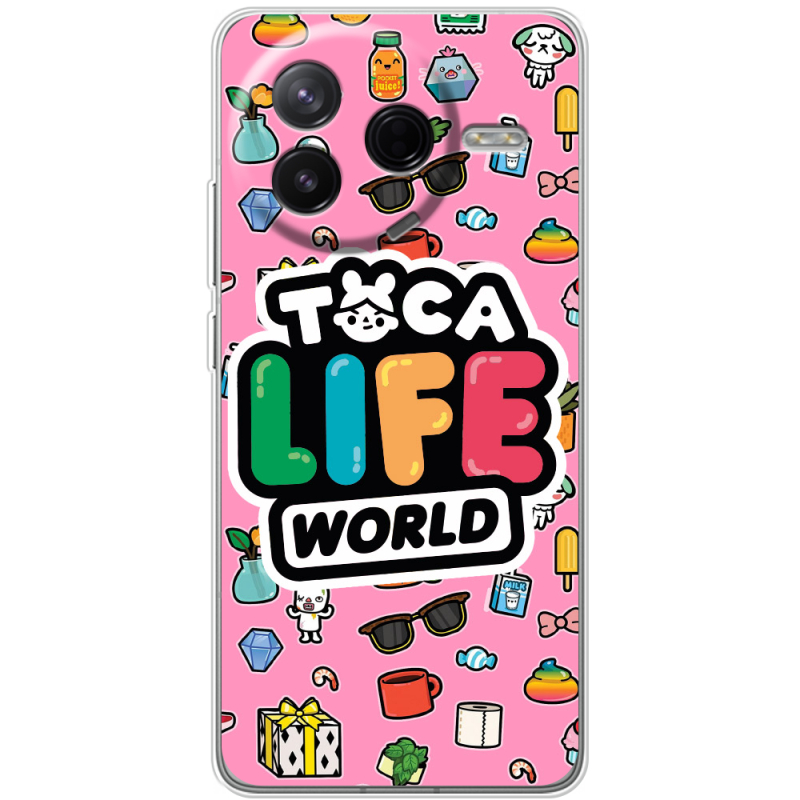 Чохол BoxFace Poco F7 Pro Toca Boca Life World