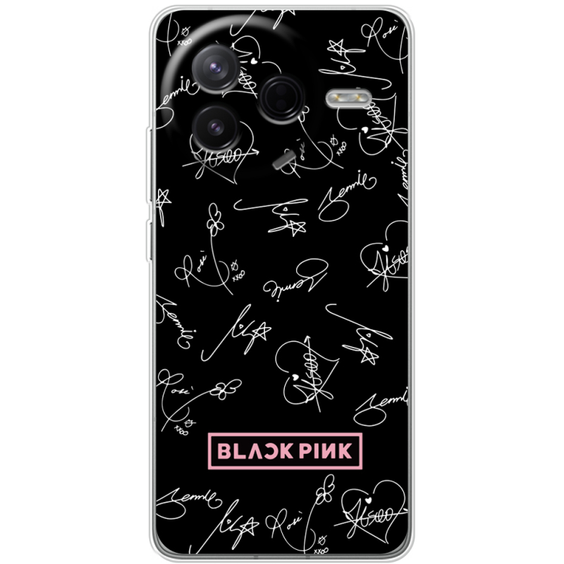 Чохол BoxFace Poco F7 Pro Blackpink автограф