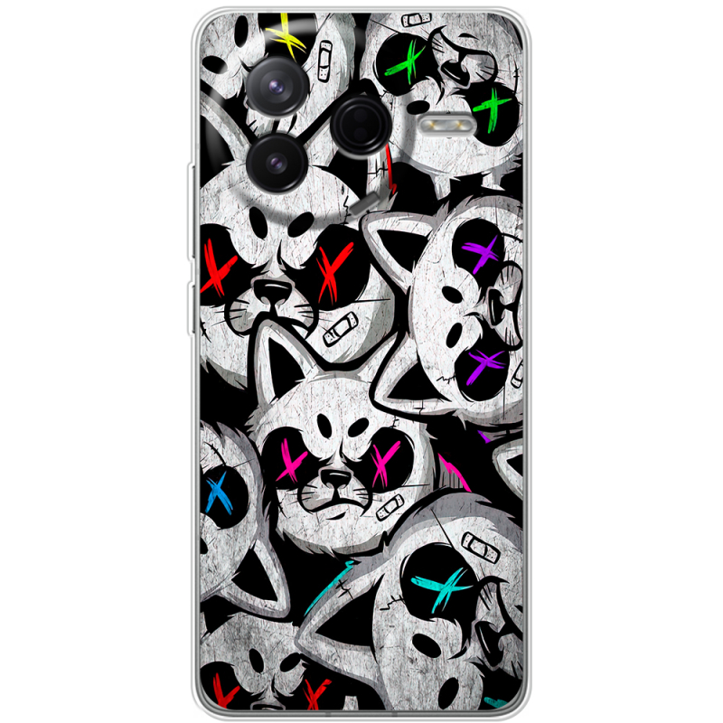 Чохол BoxFace Poco F7 Pro Monster meow