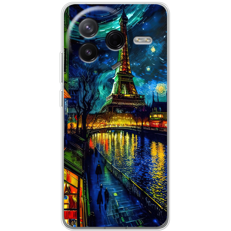 Чохол BoxFace Poco F7 Pro Сяйво над Парижем