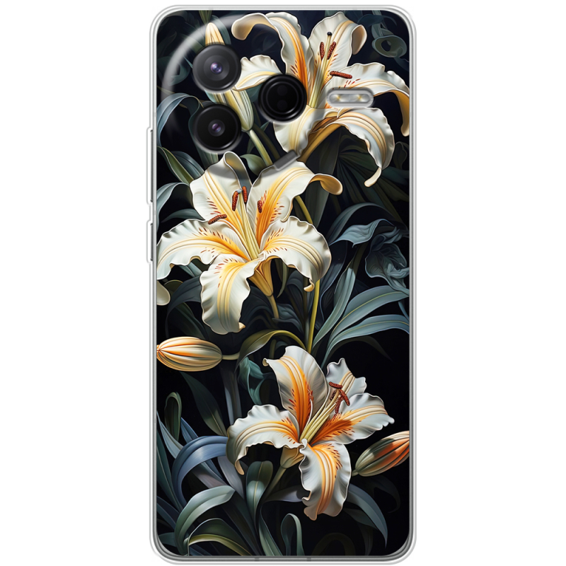 Чохол BoxFace Poco F7 Pro Сяйво цвіту ночі