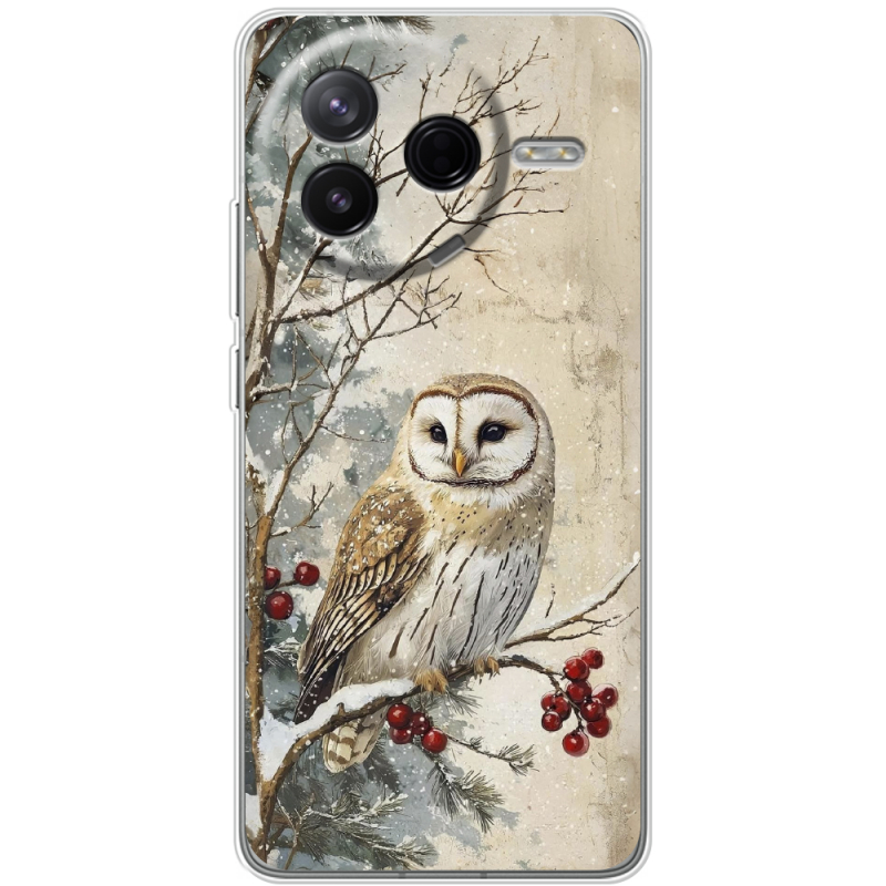 Чохол BoxFace Poco F7 Pro Christmas Owl
