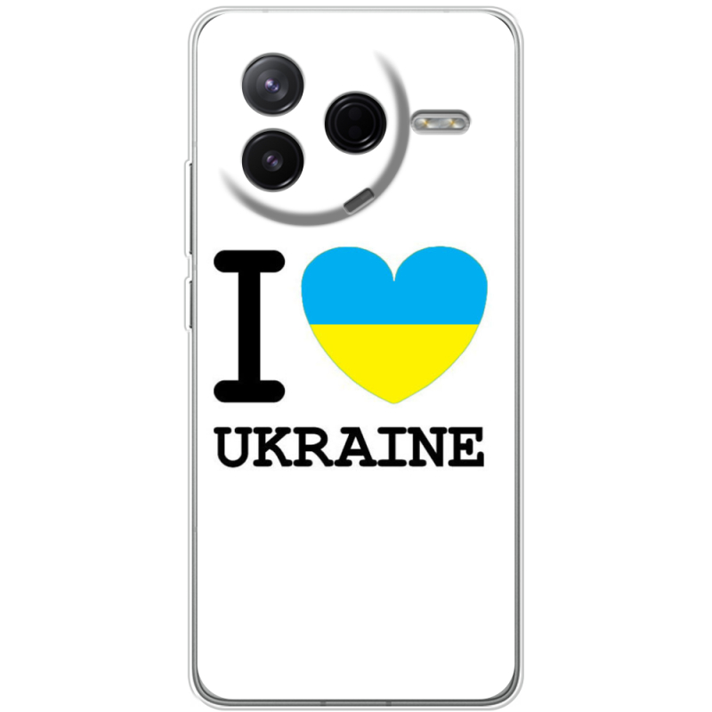 Чохол BoxFace Poco F7 Pro I love Ukraine