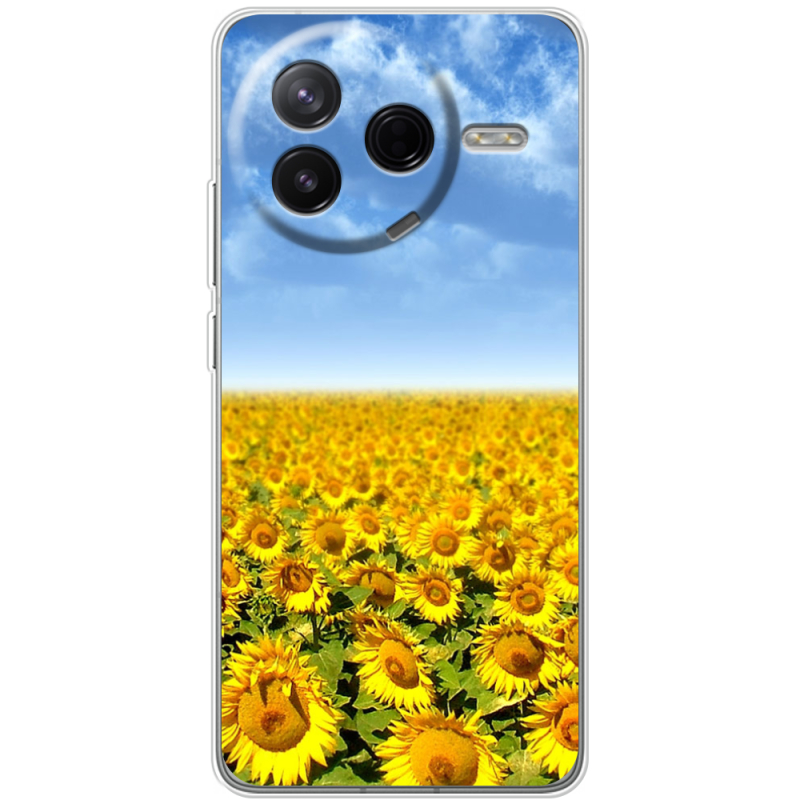 Чохол BoxFace Poco F7 Pro Подсолнухи