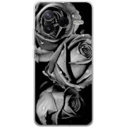 Чохол BoxFace Poco F7 Pro Black and White Roses