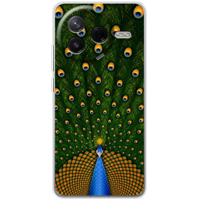 Чохол BoxFace Poco F7 Pro Peacocks Tail