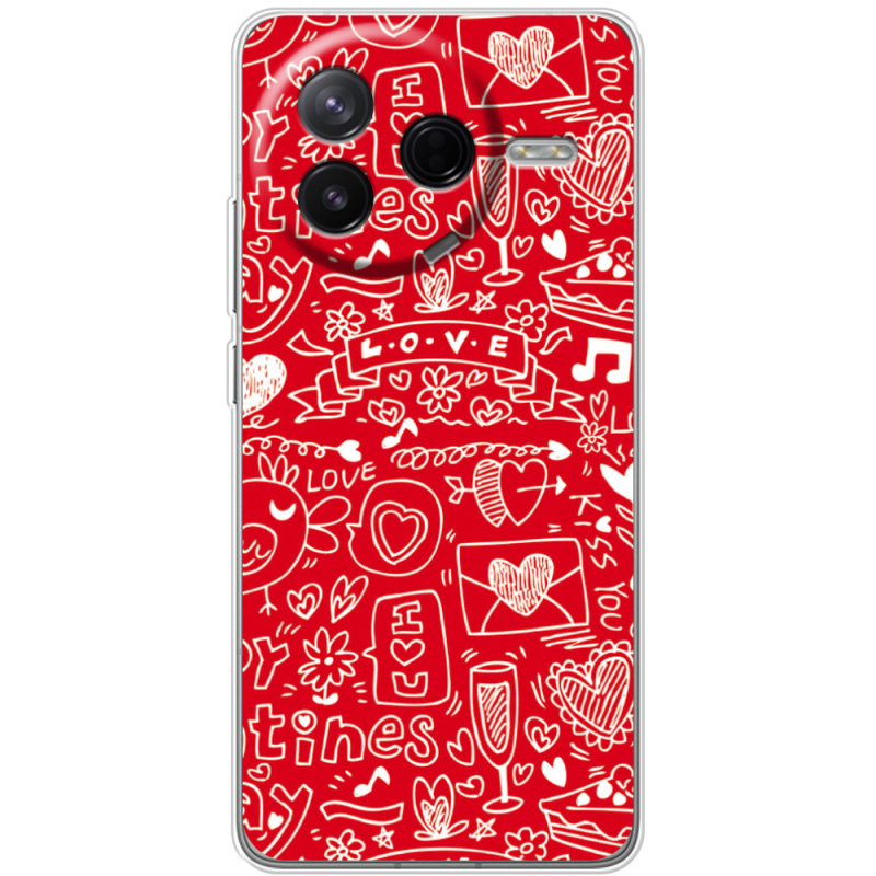 Чохол BoxFace Poco F7 Pro Happy Valentines