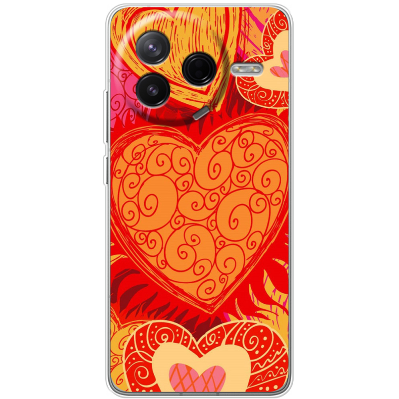 Чохол BoxFace Poco F7 Pro Warm Hearts
