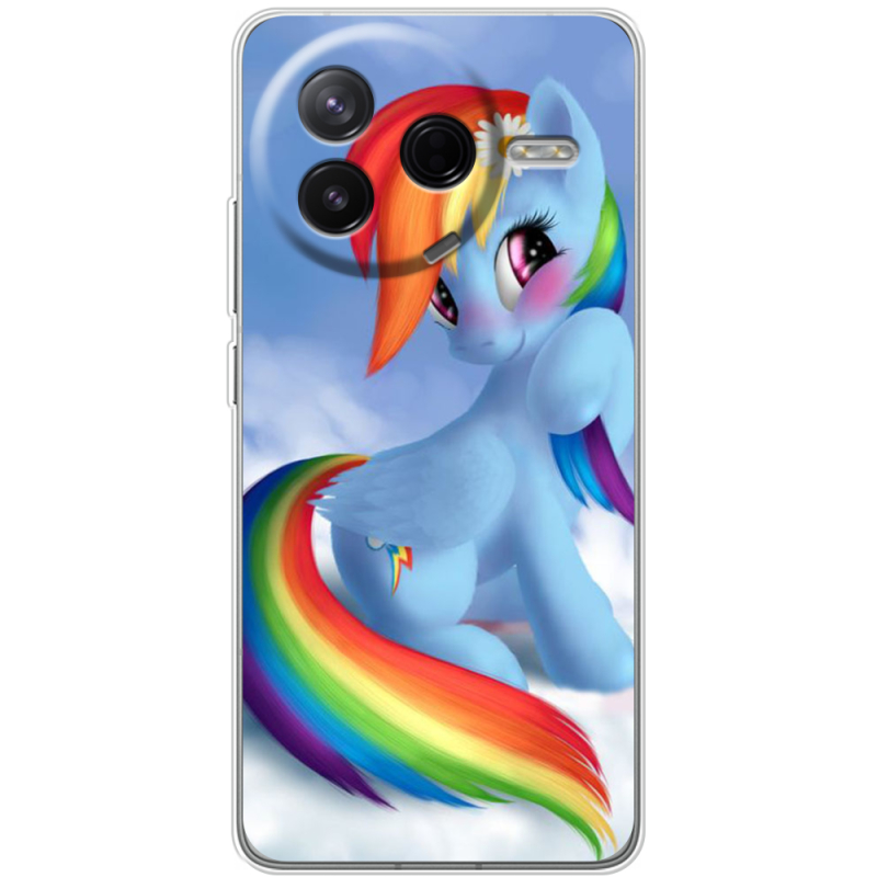 Чохол BoxFace Poco F7 Pro My Little Pony Rainbow Dash