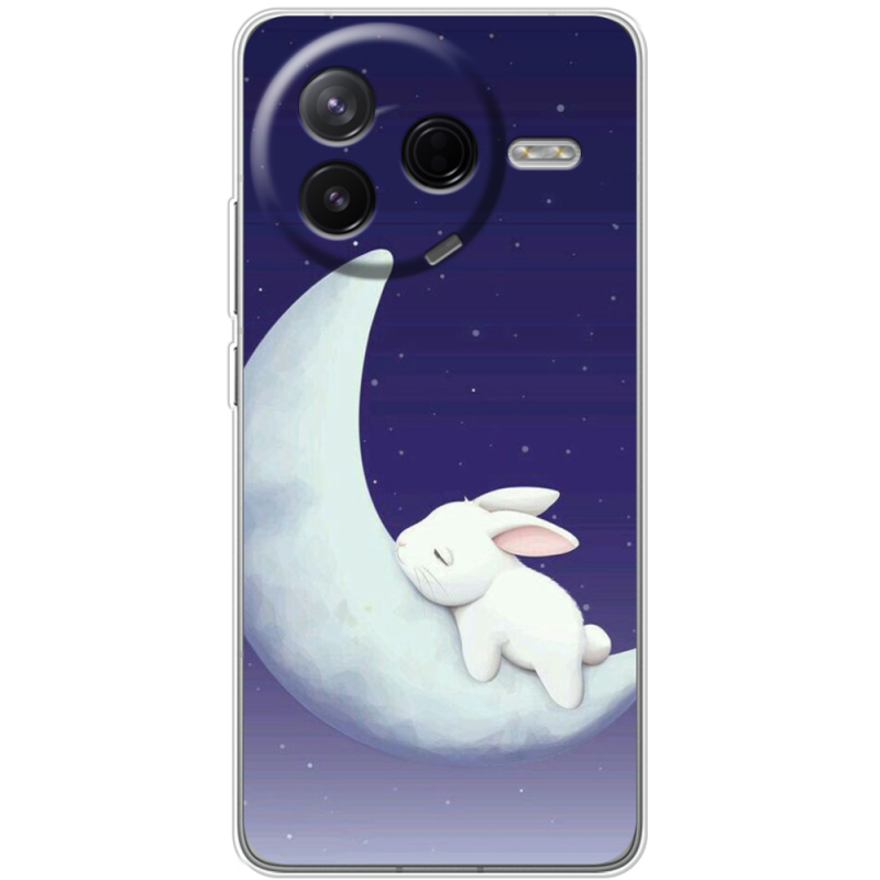 Чохол BoxFace Poco F7 Pro Moon Bunny