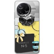 Прозорий чохол BoxFace Poco F7 Pro Fashion Pug