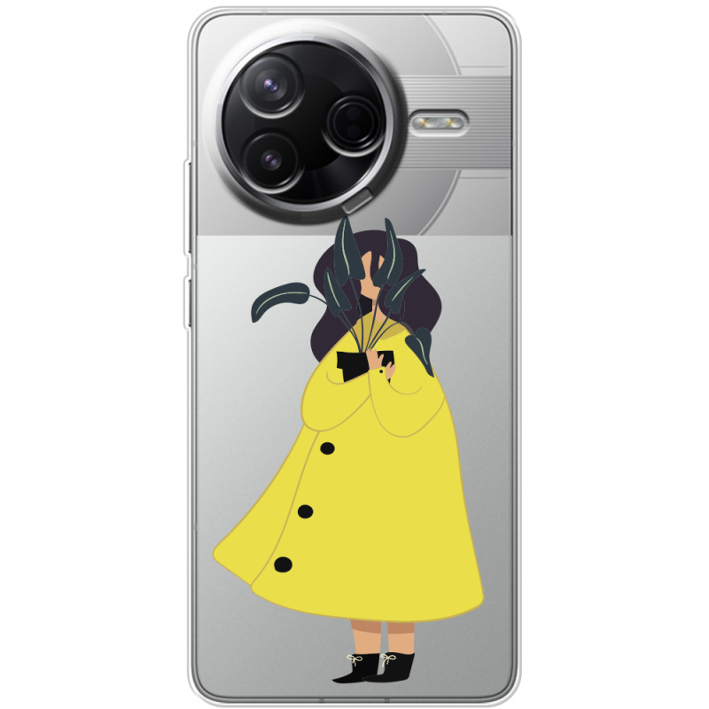 Прозорий чохол BoxFace Poco F7 Pro Just a Girl