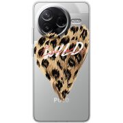 Прозорий чохол BoxFace Poco F7 Pro Wild Love