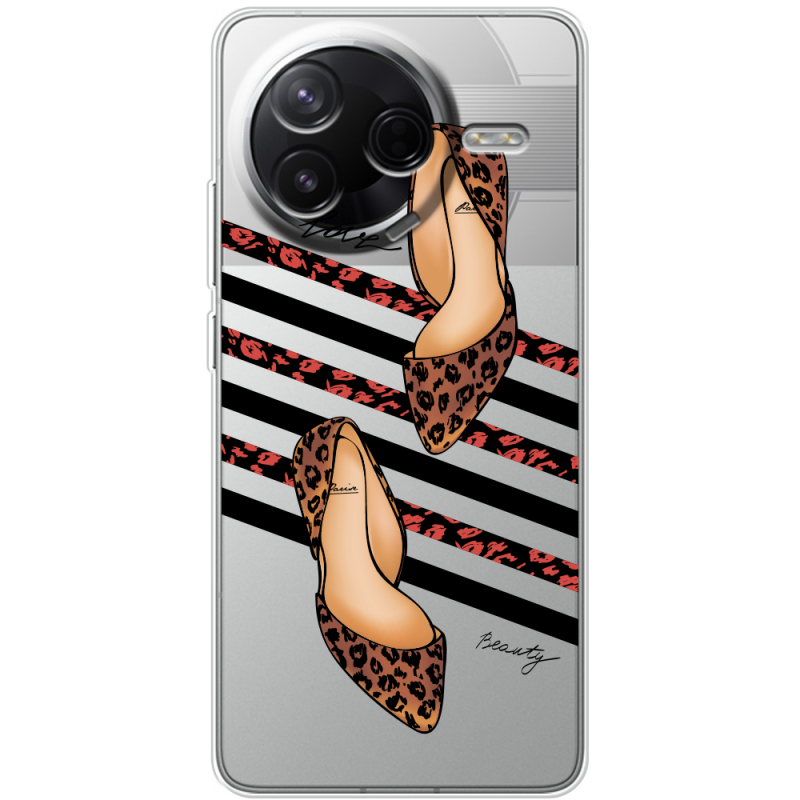 Прозорий чохол BoxFace Poco F7 Pro Love Beauty