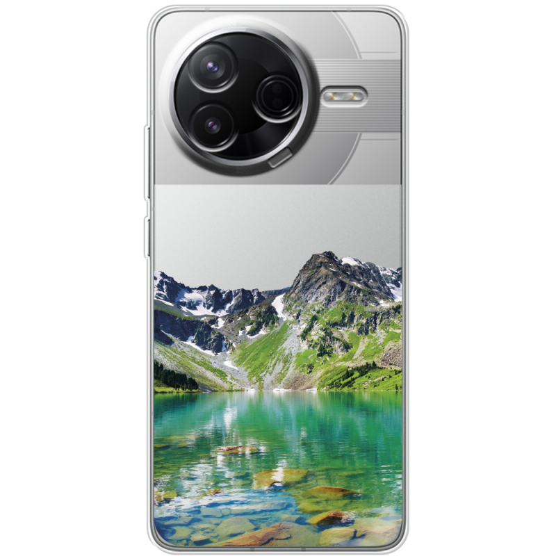 Прозорий чохол BoxFace Poco F7 Pro Green Mountain