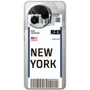 Прозорий чохол BoxFace Poco F7 Pro Ticket New York
