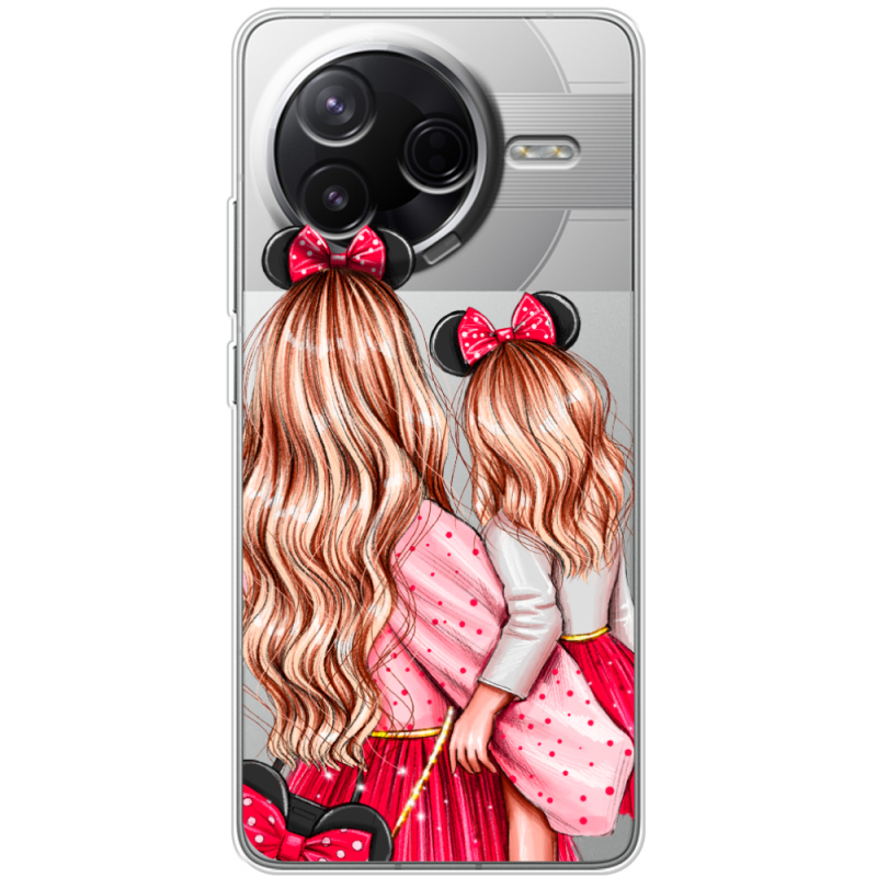 Прозорий чохол BoxFace Poco F7 Pro Mouse Girls