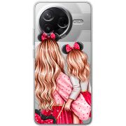 Прозорий чохол BoxFace Poco F7 Pro Mouse Girls