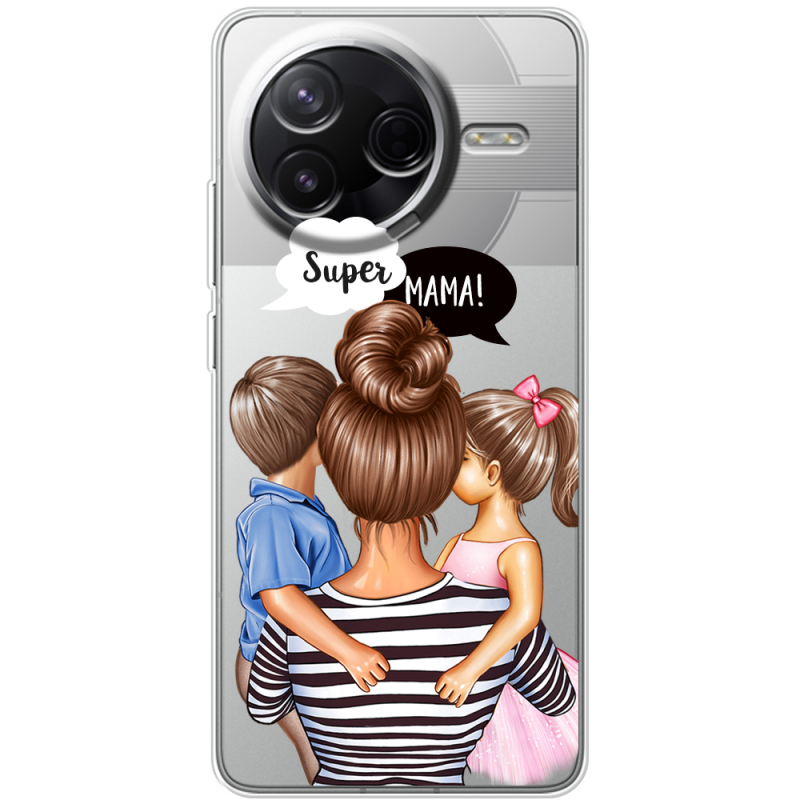 Прозорий чохол BoxFace Poco F7 Pro Super Mama