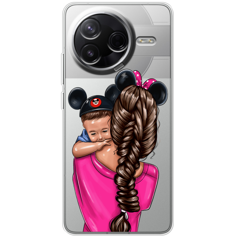Прозорий чохол BoxFace Poco F7 Pro Mouse Mommy