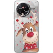 Прозорий чохол BoxFace Poco F7 Pro Winter Deer