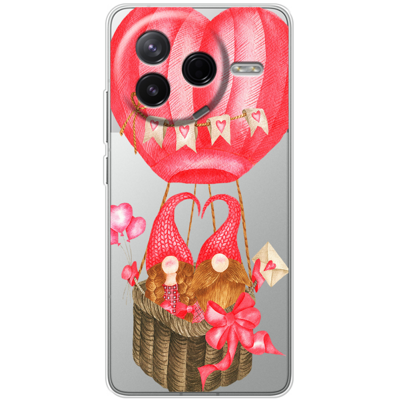 Прозорий чохол BoxFace Poco F7 Pro Valentine Dwarfs