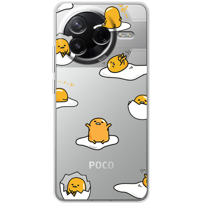 Прозорий чохол BoxFace Poco F7 Pro Gudetama