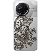 Прозорий чохол BoxFace Poco F7 Pro Chinese Dragon