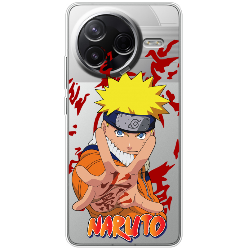 Прозорий чохол BoxFace Poco F7 Pro Naruto