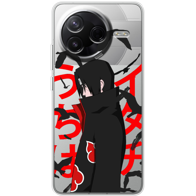 Прозорий чохол BoxFace Poco F7 Pro Учиха Итачи