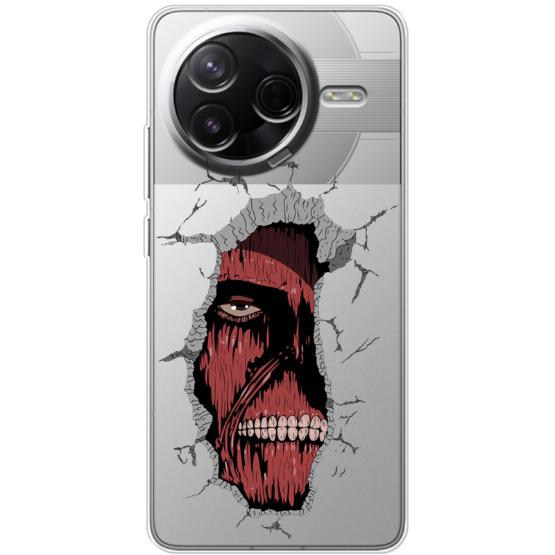 Прозорий чохол BoxFace Poco F7 Pro Нападение Титана