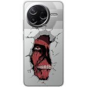 Прозорий чохол BoxFace Poco F7 Pro Нападение Титана