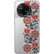 Прозорий чохол BoxFace Poco F7 Pro Ethno Ornament