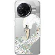 Прозорий чохол BoxFace Poco F7 Pro Swan