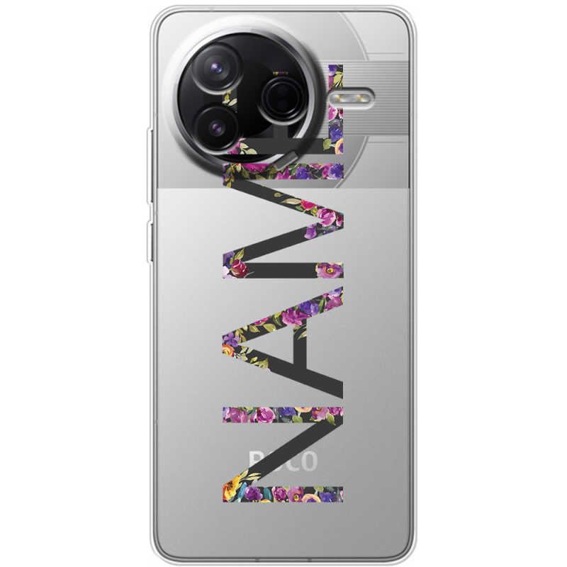 Прозорий чохол BoxFace Poco F7 Pro Именной