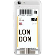 Прозрачный чехол Uprint Lenovo A6020 K5 /K5 Plus Ticket London