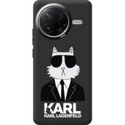 Чорний чохол BoxFace Poco F7 Pro Cat in Black