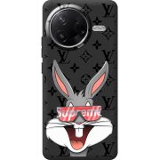 Чорний чохол BoxFace Poco F7 Pro looney bunny