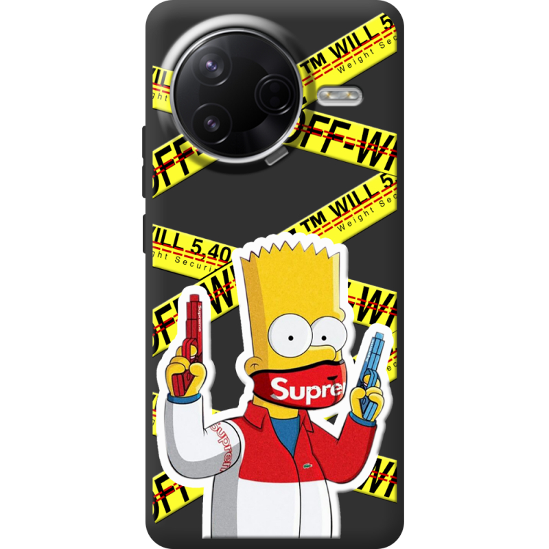 Чорний чохол BoxFace Poco F7 Pro White Bart