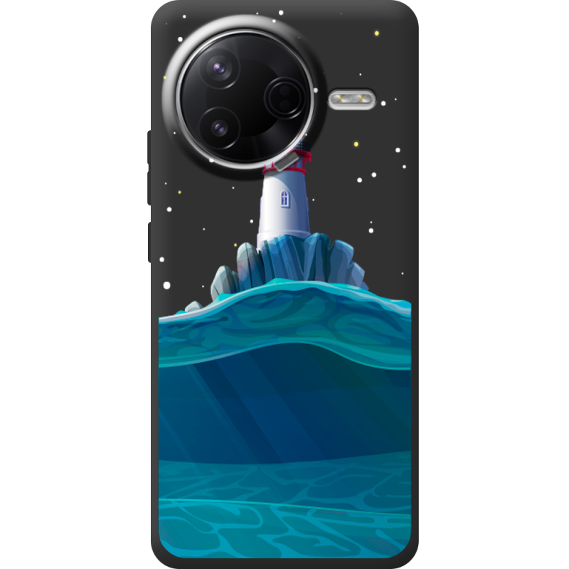 Чорний чохол BoxFace Poco F7 Pro Lighthouse