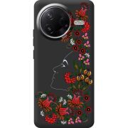 Чорний чохол BoxFace Poco F7 Pro 3D Ukrainian Muse