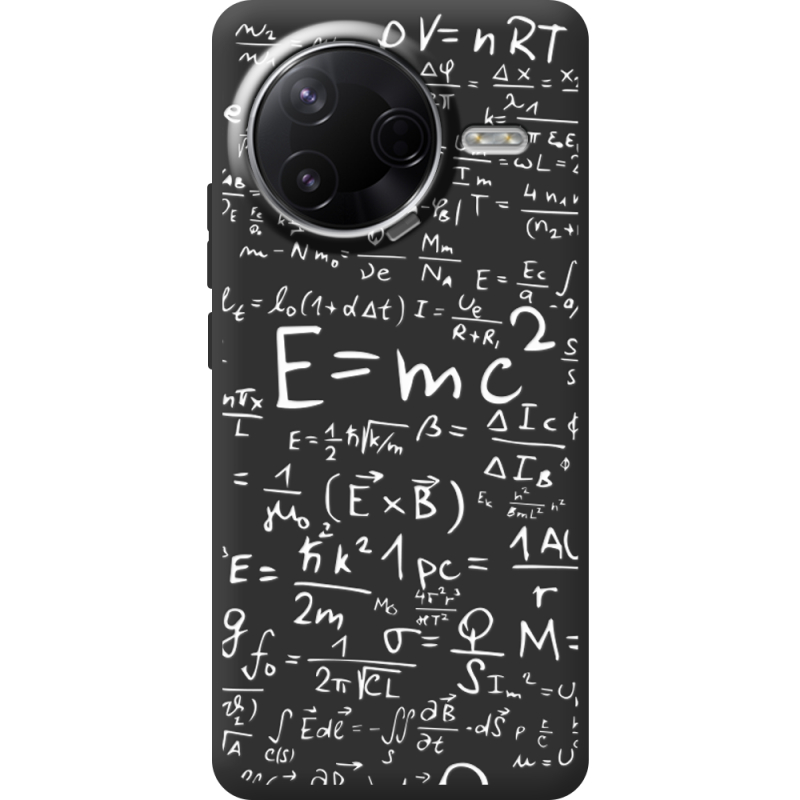 Чорний чохол BoxFace Poco F7 Pro E=mc2