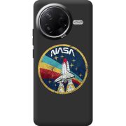 Чорний чохол BoxFace Poco F7 Pro NASA