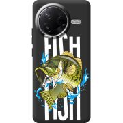 Чорний чохол BoxFace Poco F7 Pro Fish