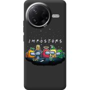 Чорний чохол BoxFace Poco F7 Pro Among Us Impostors